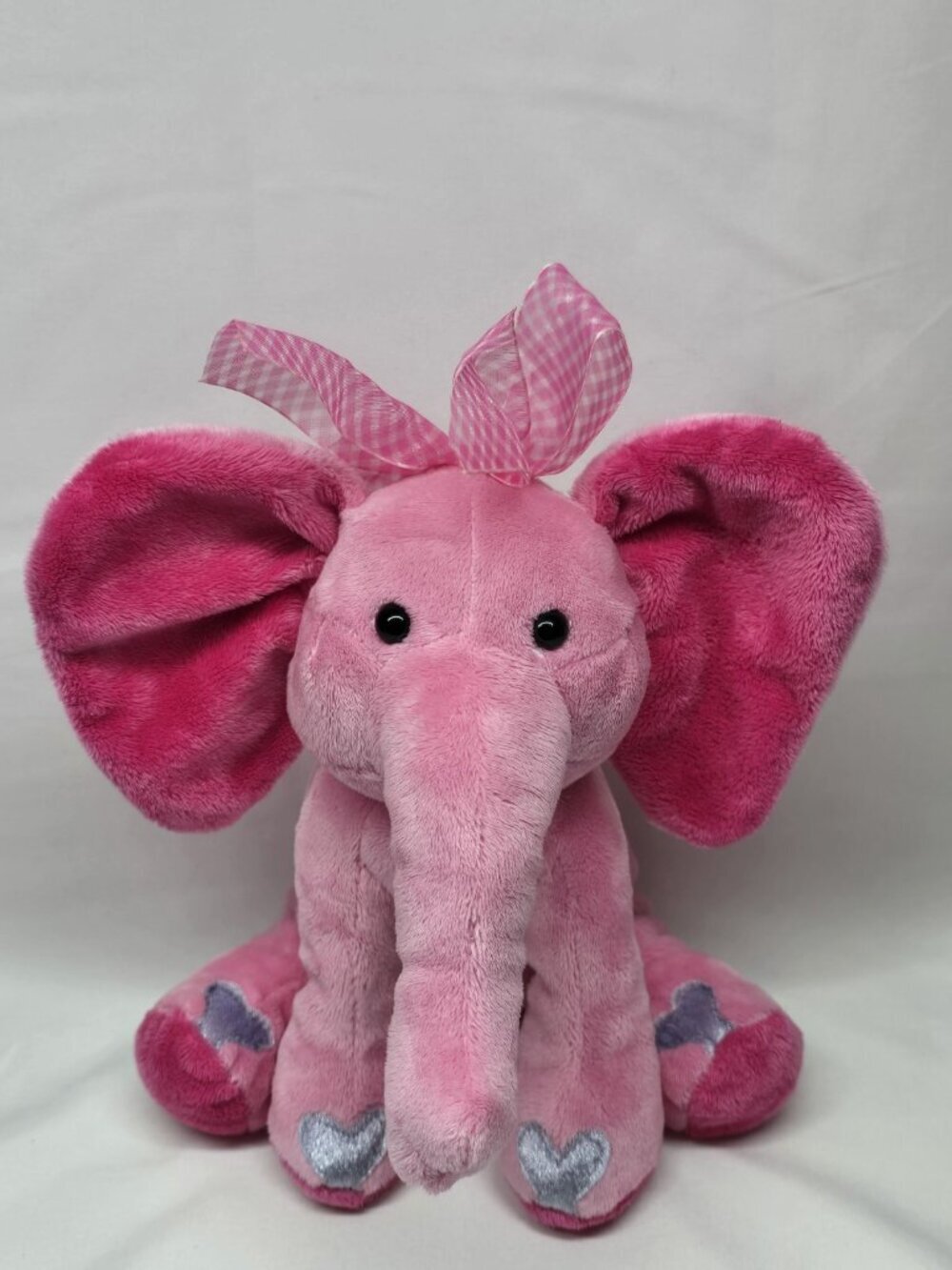 Douglas Cuddle Toys Plush "Mimi" 2013 Hot Pink Elephant 8" Lovey Soft Retired 